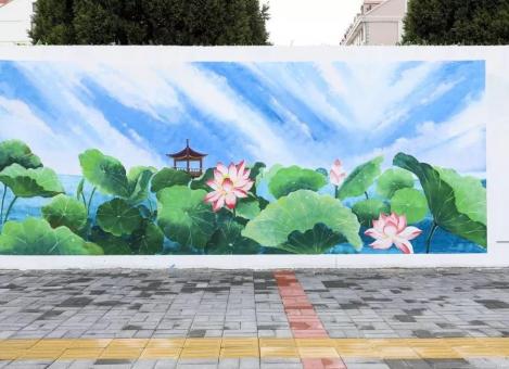 古丈墙绘施工材料制作工艺说明