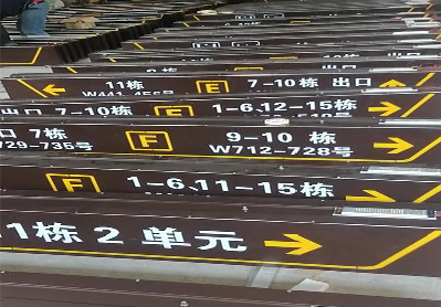 古丈广告标识中，常见的几种安装方式。