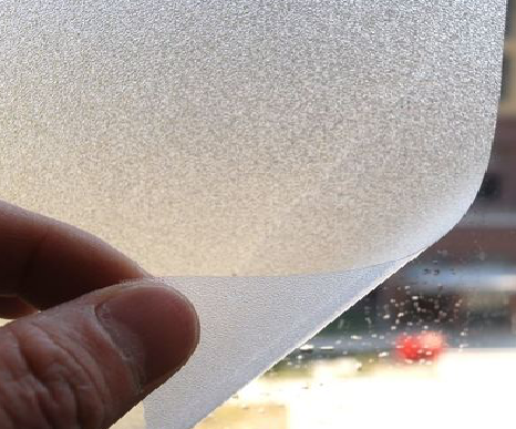 古丈玻璃门外面粘广告用什么材料好？