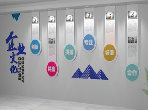 古丈企业文化墙需要传递什么办公文化？